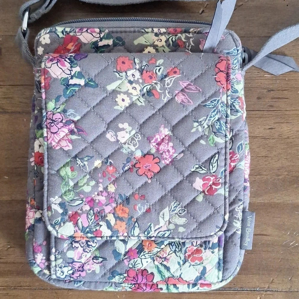 Vera Bradley Blooming Crossbody Bag Plus a Matching Wallet
